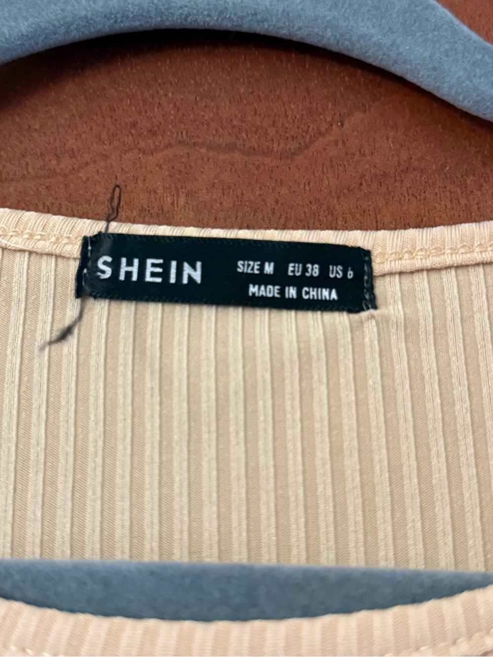 SHEIN Ribbed Ruched Midi Dress in Pale Yellow - Picture 3 of 3